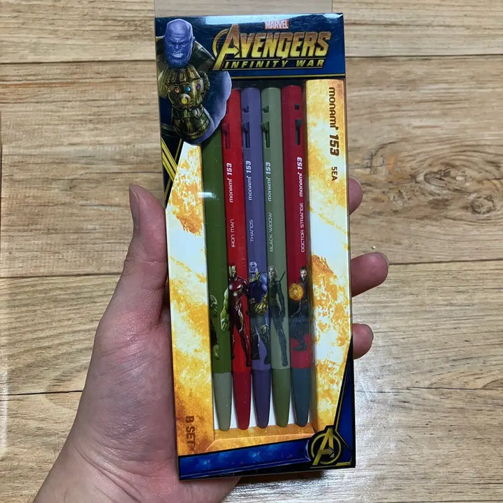 [BUNJANG] Avengers Infinity War Monami Ballpoint Pen / 어벤져스 인피니티워 모나미 볼펜
