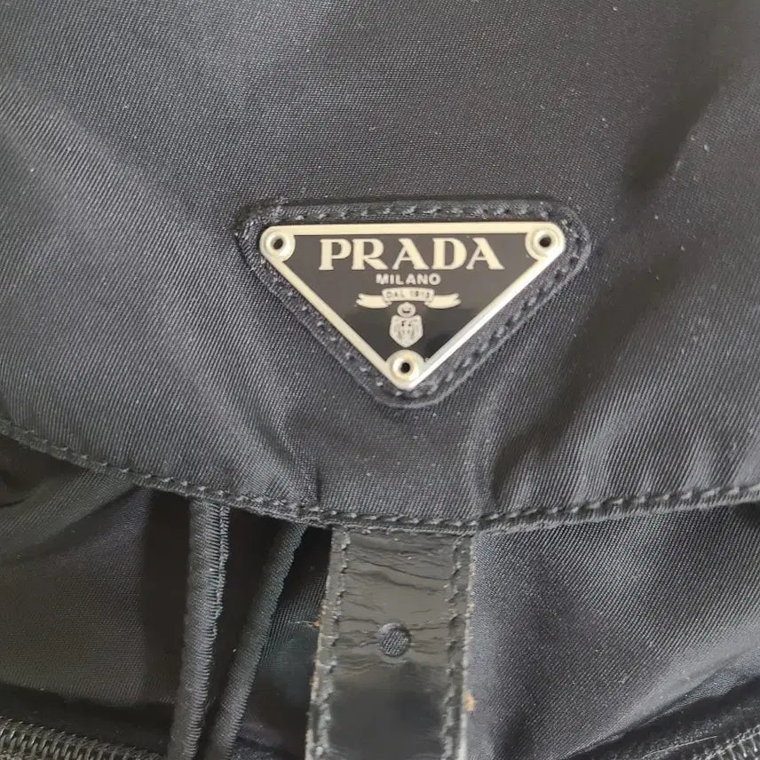 [BUNJANG] Prada Pocono Backpack / 프라다 블랙 포코노 백팩