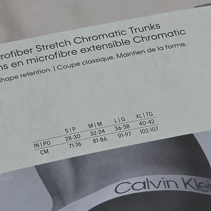 [BUNJANG] Calvin Klein Microfiber Stretch Drawers / 캘빈클라인 마이크로파이버 스트레치 드로즈