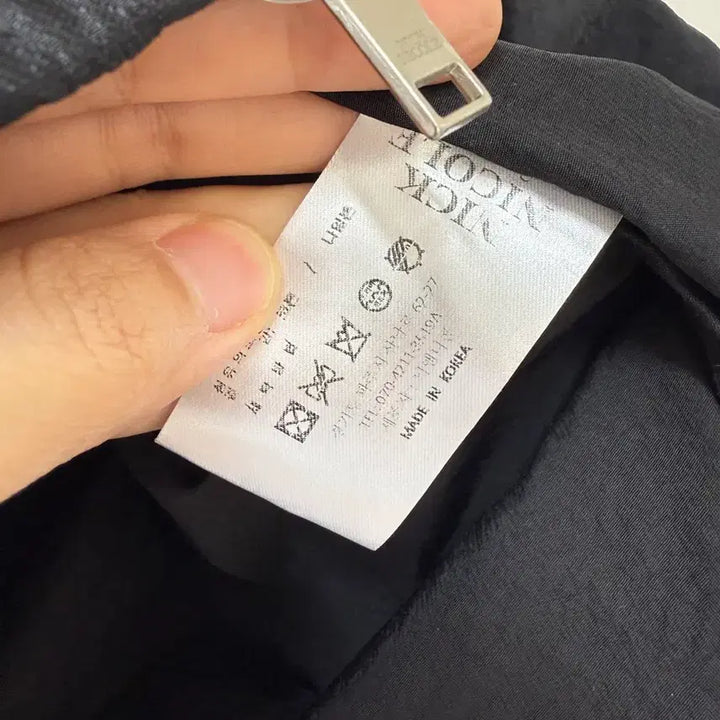 [SOLD OUT] 닉앤니콜 오버사이즈 점퍼 블랙