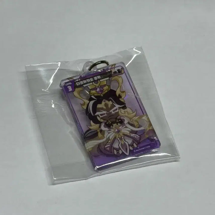 [BUNJANG] Cookie Run Kingdom Dark Cacao Acrylic Keyring / 쿠키런킹덤 다크카카오 카드 아크릴 키링