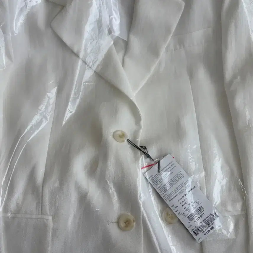 [BUNJANG] Mind Bridge White Linen Oversized Jacket / 마인드브릿지 화이트 오버핏 자켓 린넨자켓 오버핏자켓 화이트자켓 투버튼시