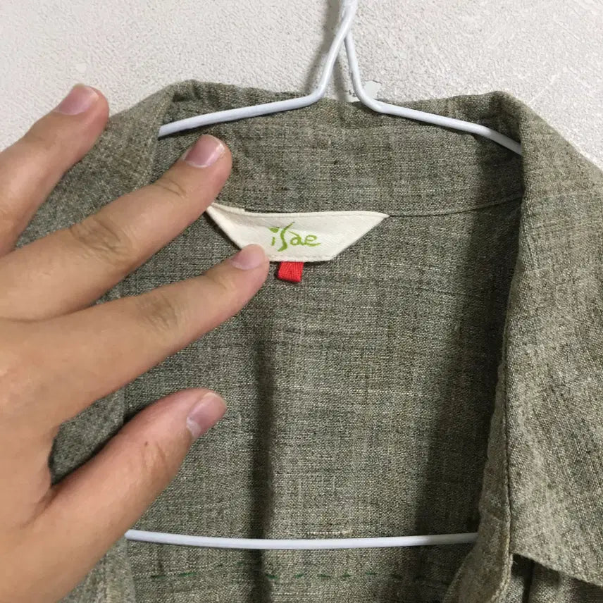 [BUNJANG] ISAE Linen Shirt Jacket / ISAE 이새 린넨 셔츠형 자켓 8