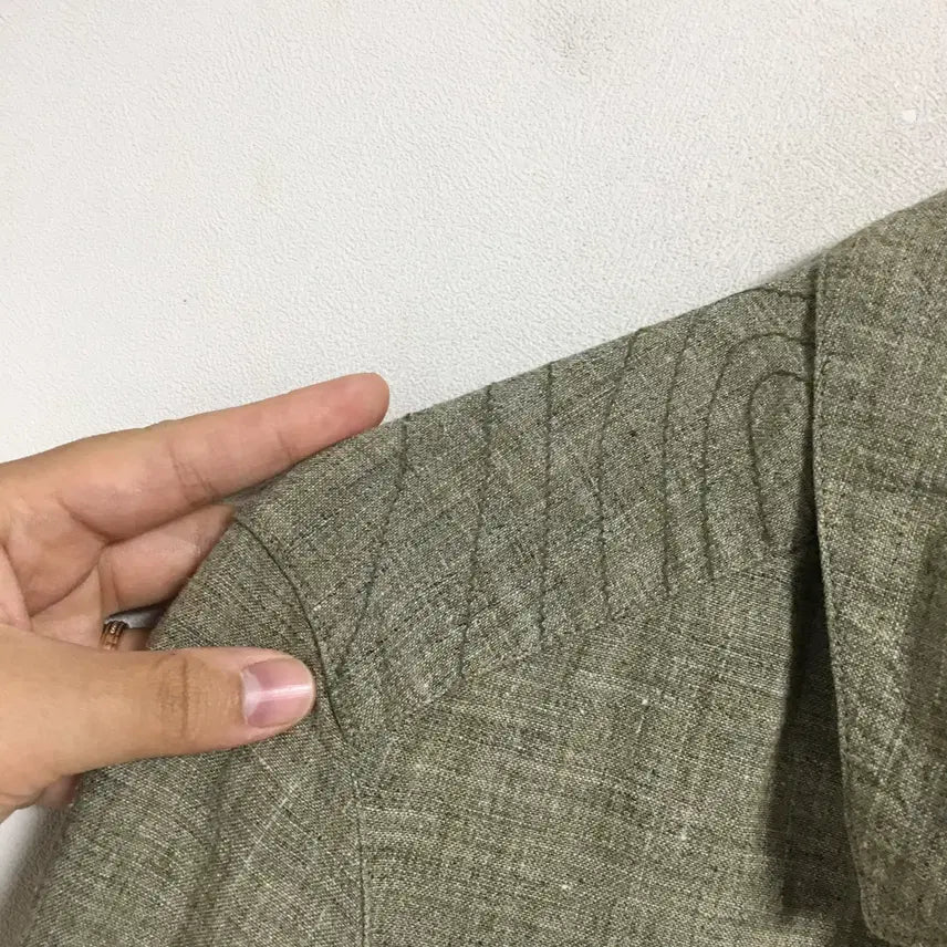 [BUNJANG] ISAE Linen Shirt Jacket / ISAE 이새 린넨 셔츠형 자켓 8