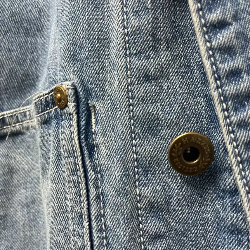 [BUNJANG] Hazzys Denim Chore Jacket (Size 100) / 헤지스 데님 워크자켓 초어자켓 100
