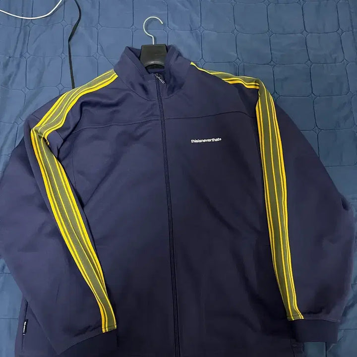 [BUNJANG] thisisneverthat Track Jacket Navy L / 디스이즈네버댓 트랙자켓 네이비 L