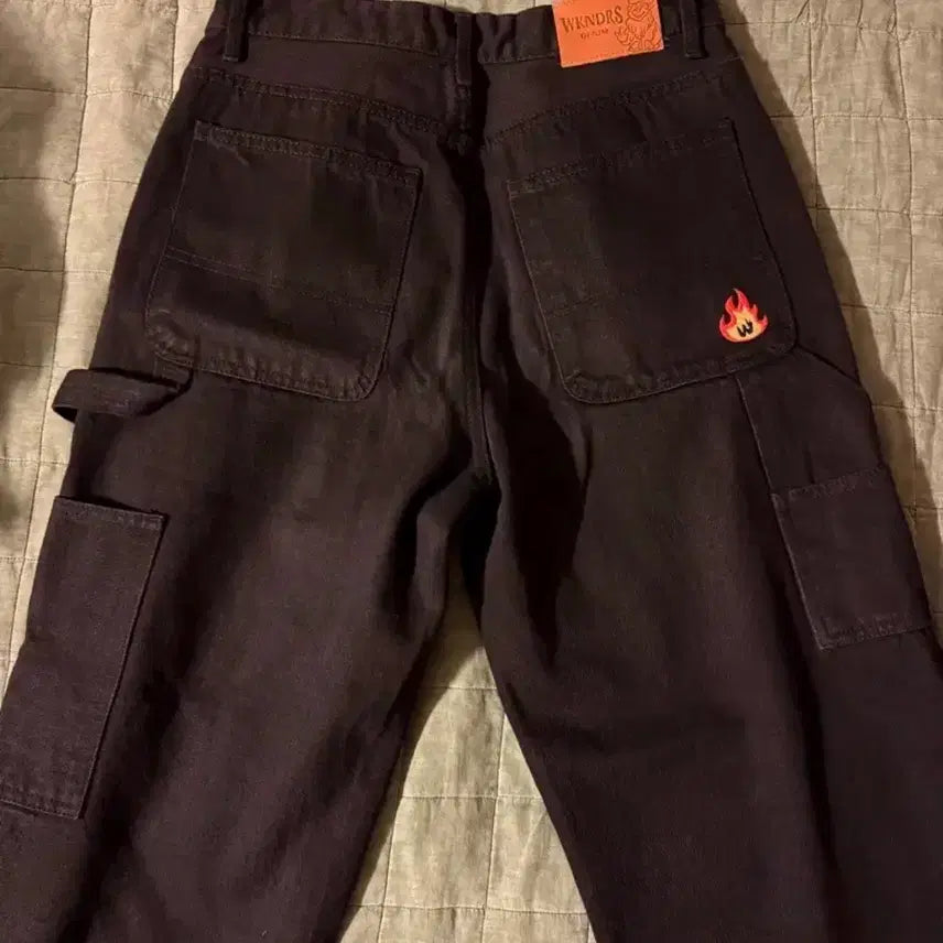[BUNJANG] Weeekenders Denim Work Pants Black (M) / 위캔더스 데님 워크 팬츠 블랙