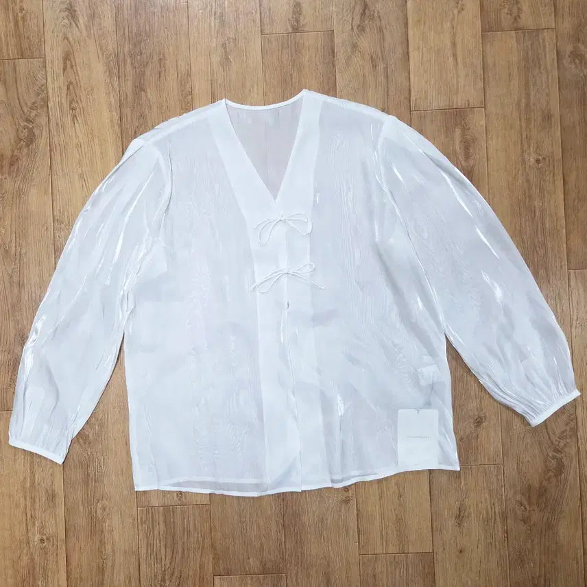 [BUNJANG] DRAGONBLUES Shimmer Blouse / 드래곤블루스(DRAGONBLUES) 쉬머 블라우스 55-66 새상품