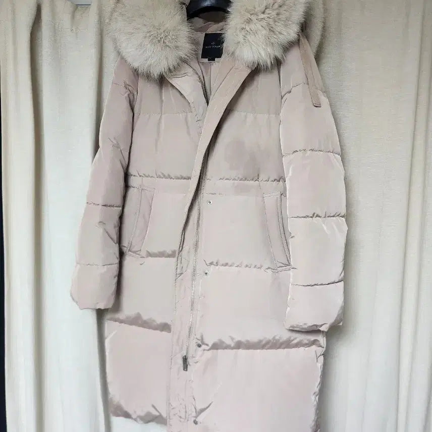 [BUNJANG] NICECLAUP Fox Fur Hood Long Padding / 나이스클랍 폭스퍼 후드 롱패딩