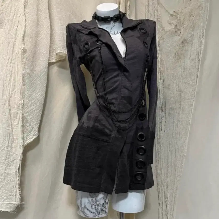[BUNJANG] Salvage Zip-up Dress / Salvage 샐비지 집업 원피스