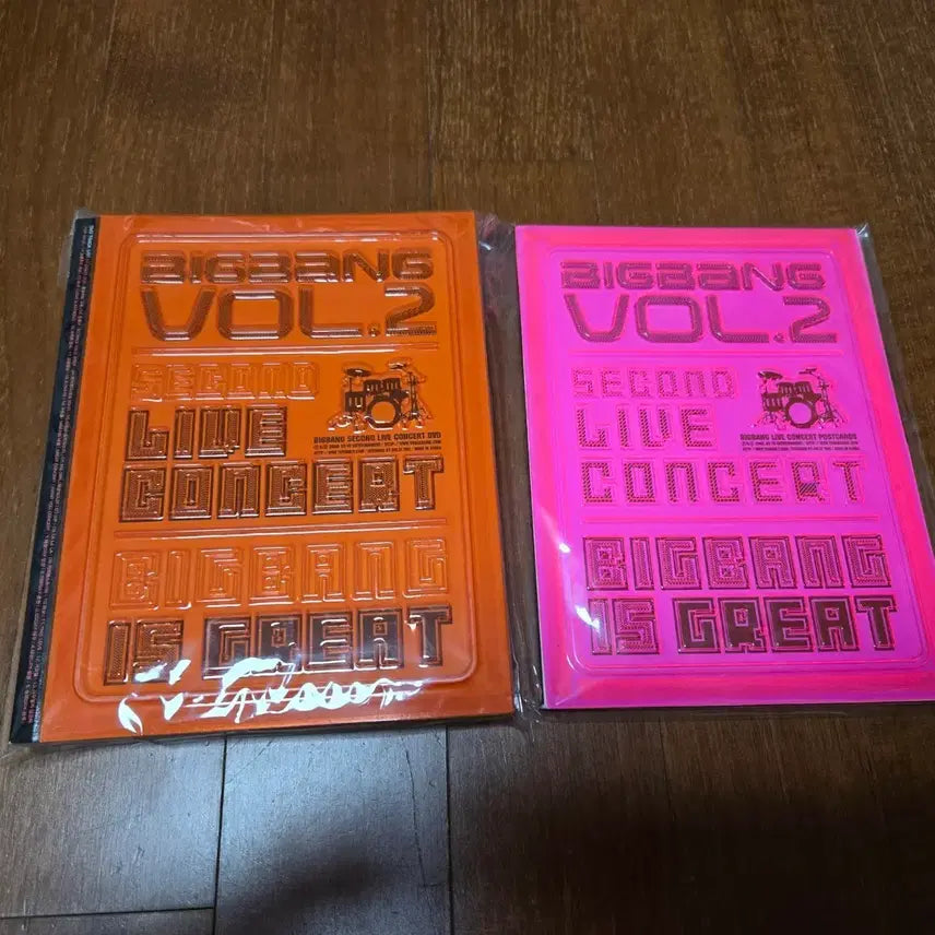 [SOLD OUT] 빅뱅 2nd 라이브 DVD 오렌지/핑크 세트