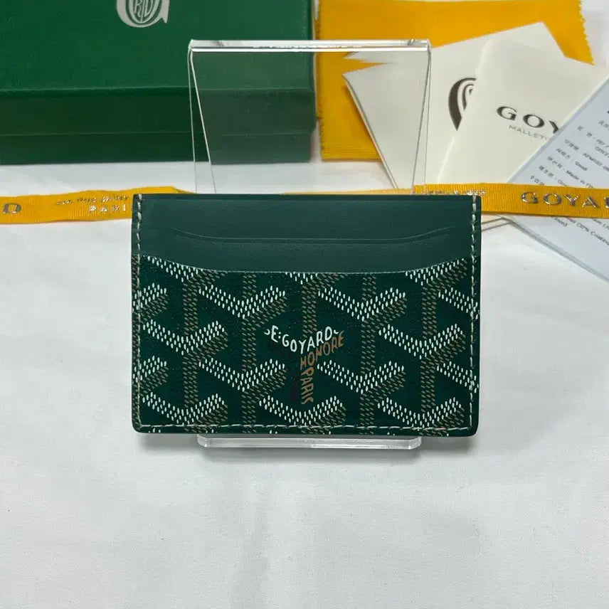 [SOLD OUT] [정품] 새상품급 / 고야드 생쉴피스 카드 홀더 그린