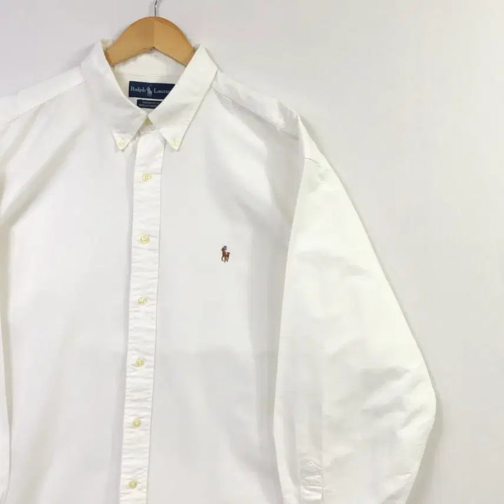 [SOLD OUT] Xxl 폴로 옥스포드 화이트 셔츠
