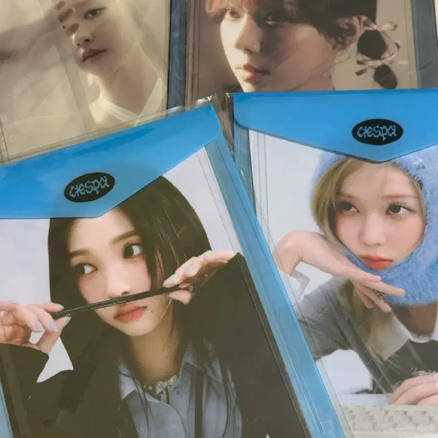 [SOLD OUT] 일괄) 에스파 카리나 윈터 포스트카드 엽서 인화사진 포카 제외품