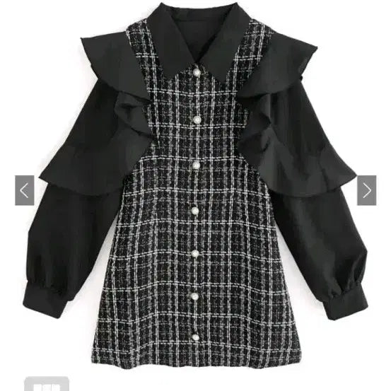 [BUNJANG] GRL Tweed Dress / GRL 원피스 판매
