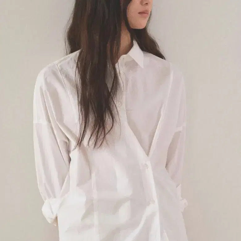 [BUNJANG] Mango Many Please Pepe Wrap Shirt White FREE / [새] 망고매니플리즈 Pepe Wrap Shirt 페페 랩셔츠
