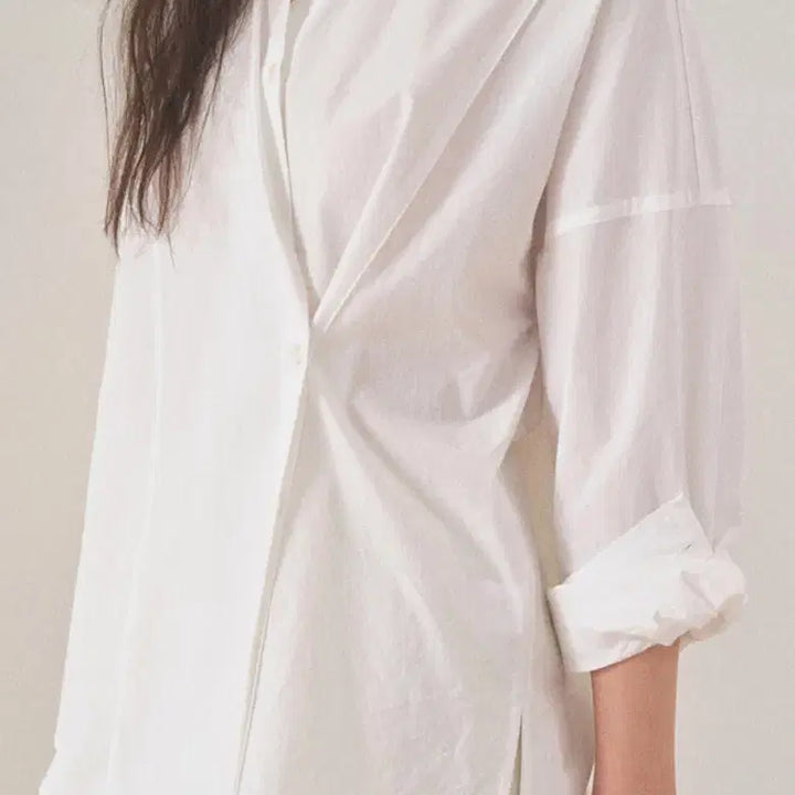 [BUNJANG] Mango Many Please Pepe Wrap Shirt White FREE / [새] 망고매니플리즈 Pepe Wrap Shirt 페페 랩셔츠