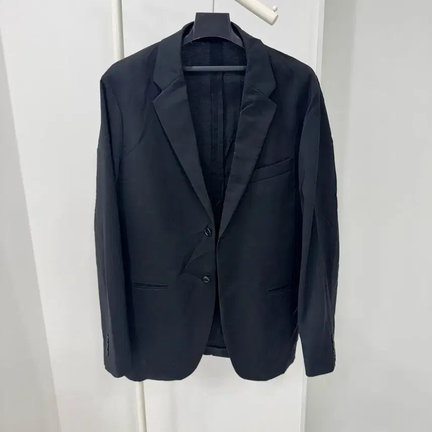 [BUNJANG] Uniqlo Black Basic Blazer Jacket Men&