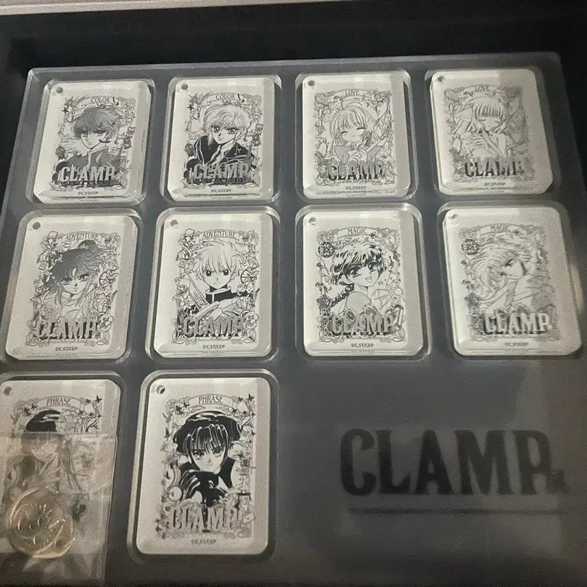 [SOLD OUT] [미개봉] 클램프 clamp 무신사 아크릴 키링 컴플리트 박스 세트
