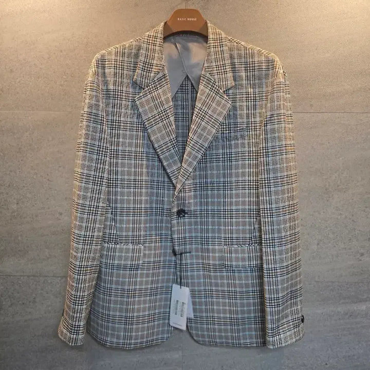 [BUNJANG] River Classy Check Jacket / ss시즌템. 리버클래시 체크 자켓. 미착.