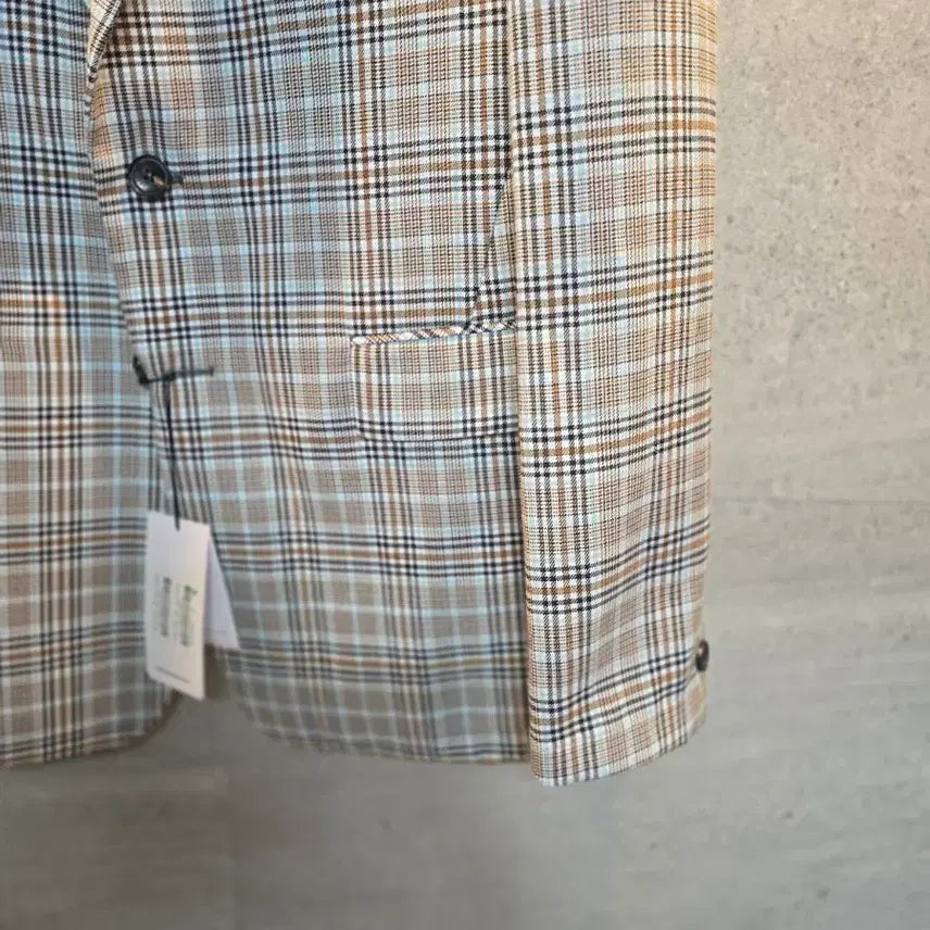 [BUNJANG] River Classy Check Jacket / ss시즌템. 리버클래시 체크 자켓. 미착.