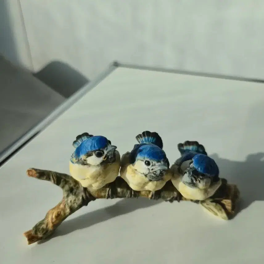 [SOLD OUT] (카포디몬테) 파랑지빠귀 피겨린 _작가싸인있음