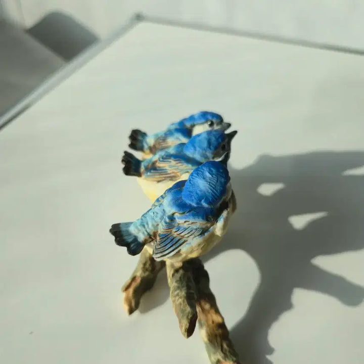 [SOLD OUT] (카포디몬테) 파랑지빠귀 피겨린 _작가싸인있음