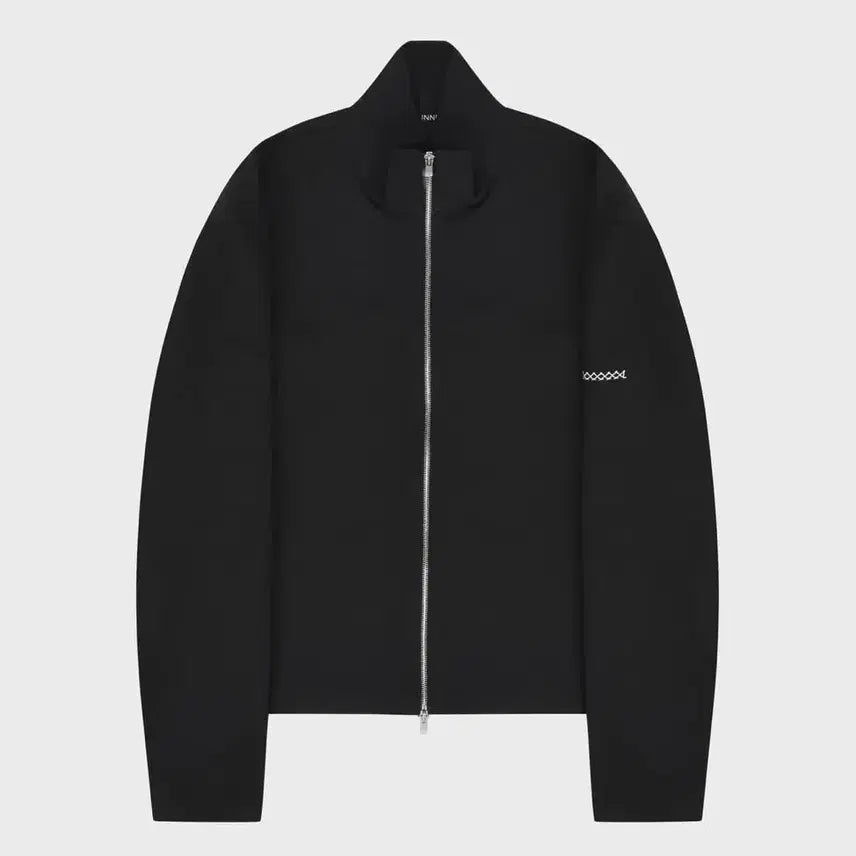 [BUNJANG] Junne J44 Full Zip Twill Black Jacket (M) / 준느 j44 풀집업 트윌블랙