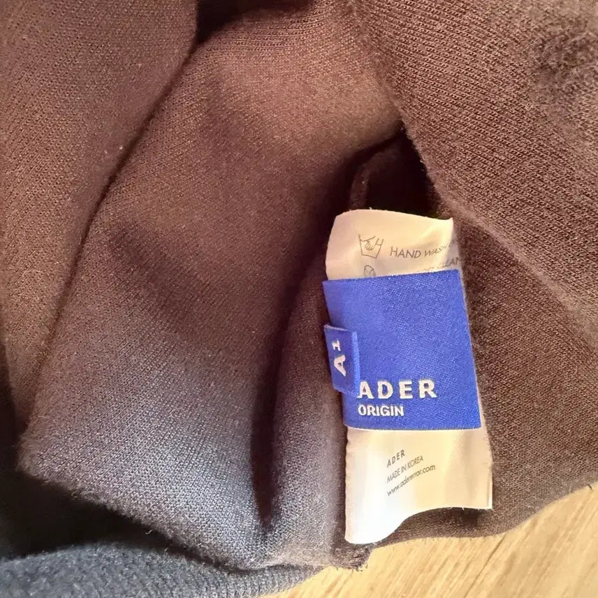 [BUNJANG] ADER ERROR Origin Black Box Logo Sweatshirt A1 / 아더에러 오리진 블랙 박스로고 맨투맨 A1