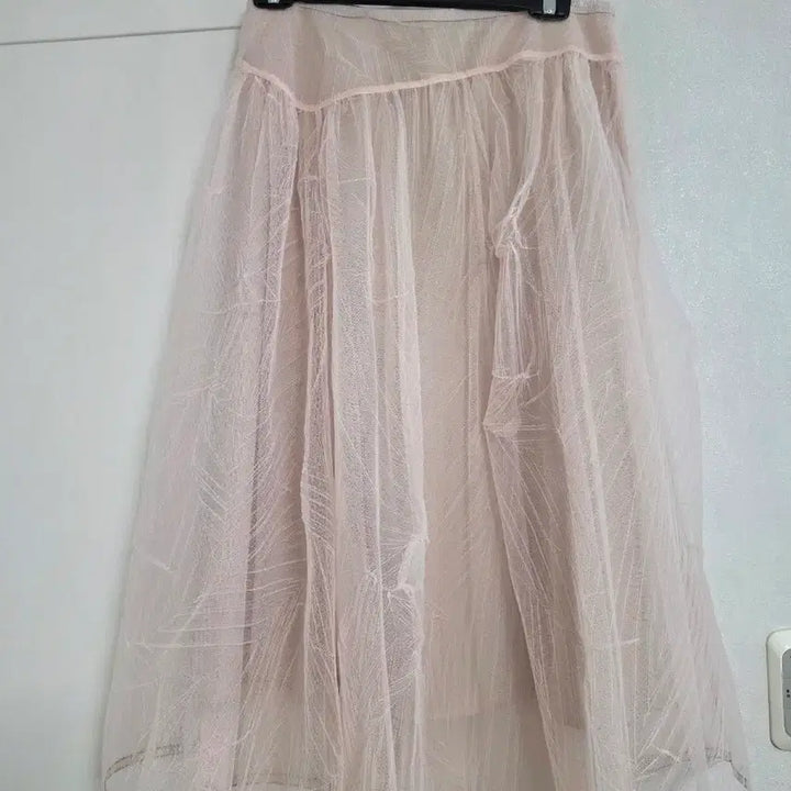 [BUNJANG] Object Glitter Chiffon Skirt / 오브제 글리터 샤스커트
