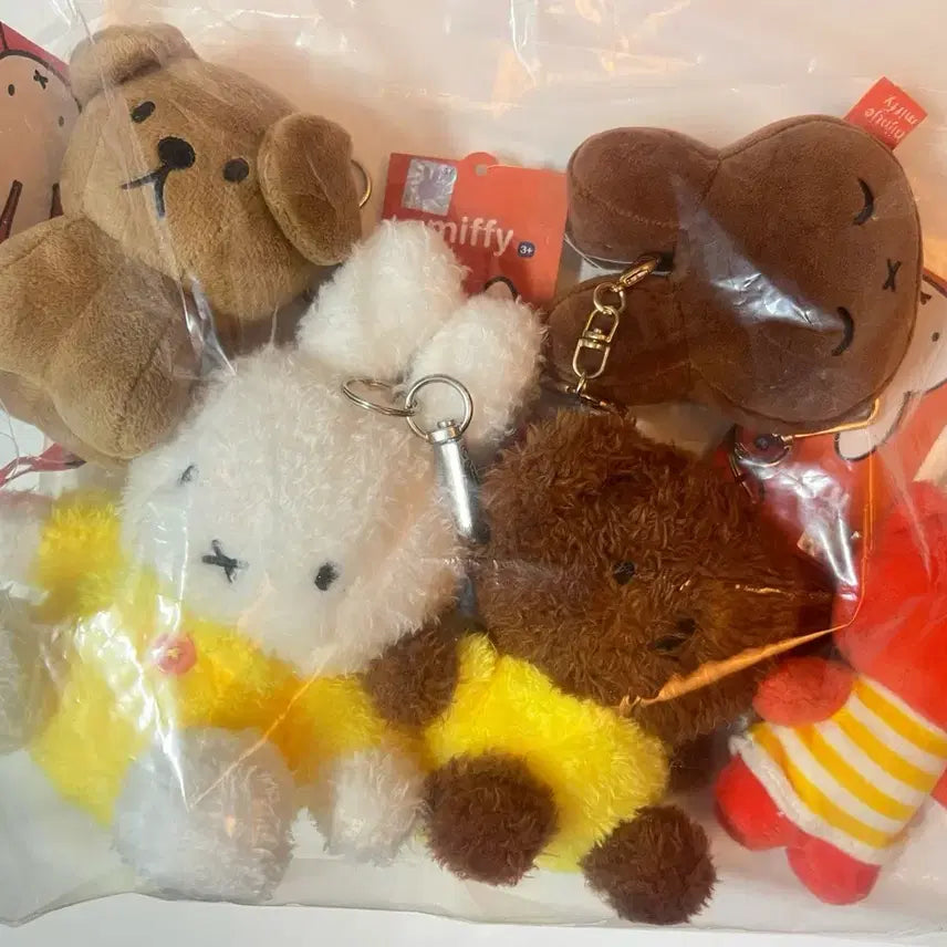 [SOLD OUT] 미피 Miffy 인형 키링 일괄