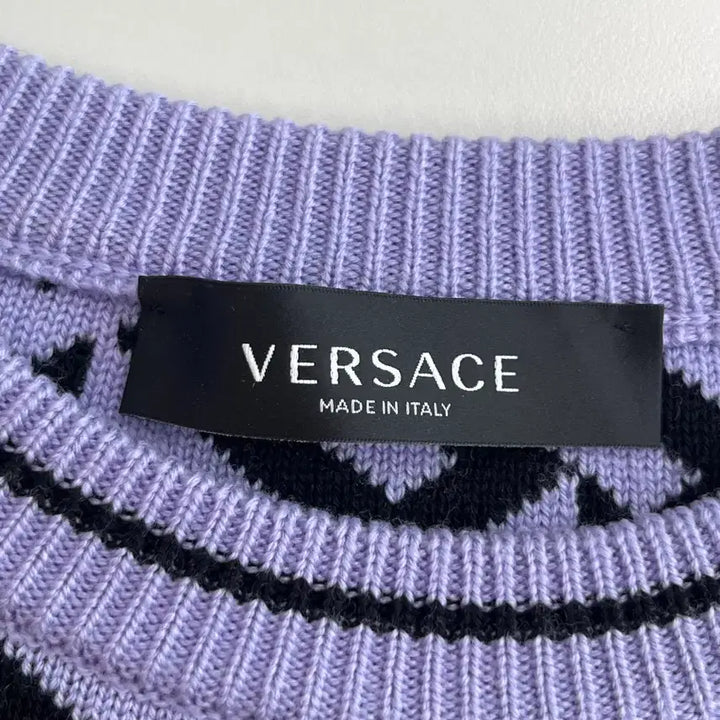 [BUNJANG] Versace Medusa Logo Knit / [정품] 베르사체 메두사 로고 니트 (드라마 내일 김희선 착용)