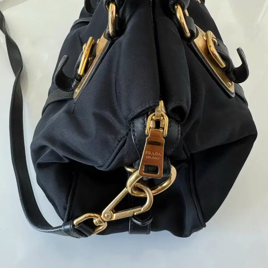 [BUNJANG] Prada Pocono Nylon Black Tote Bag / 프라다 포코노 나일론 블랙 토트백
