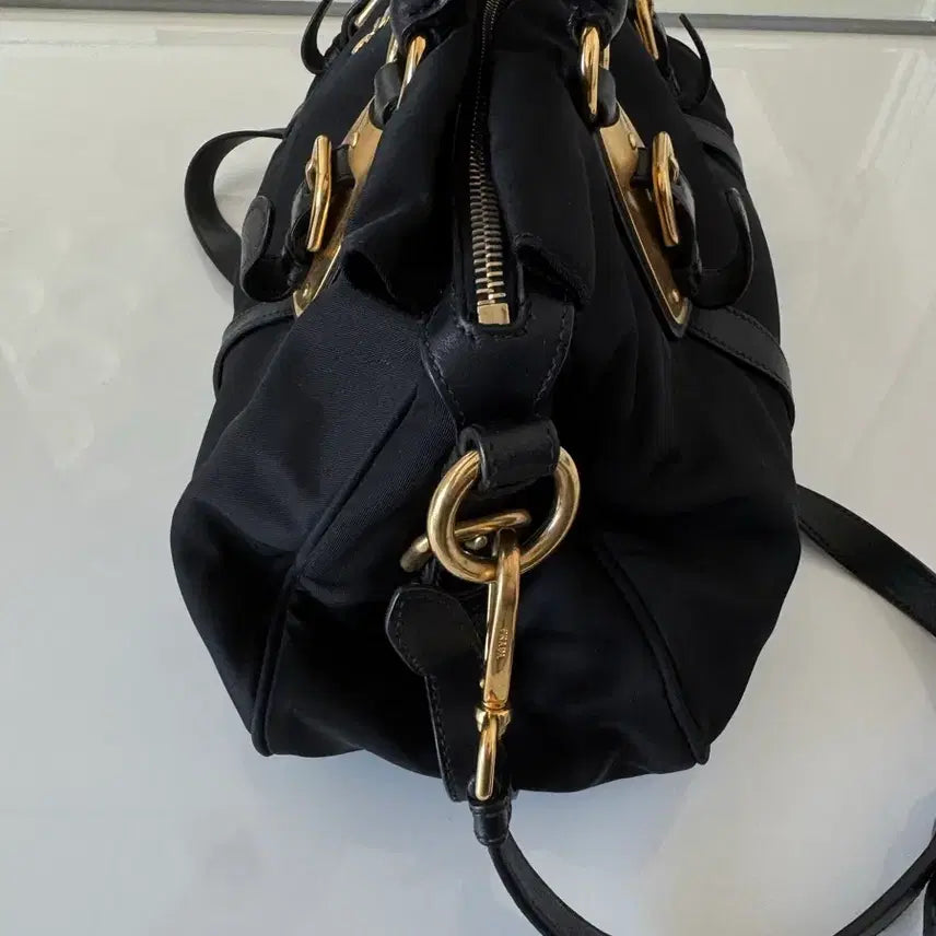[BUNJANG] Prada Pocono Nylon Black Tote Bag / 프라다 포코노 나일론 블랙 토트백