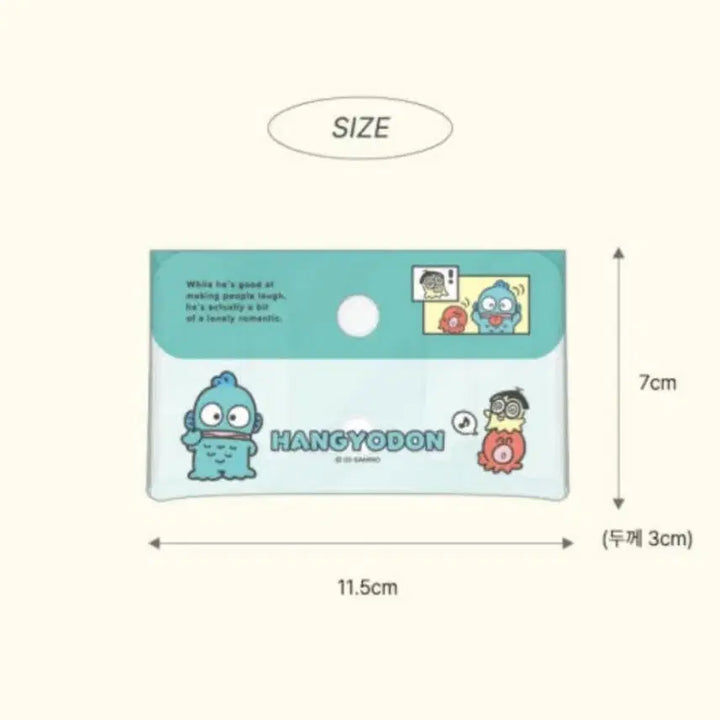 [BUNJANG] Sanrio Hangyodon Dual Case Keyring / 산리오 한교동 듀얼케이스 키링
