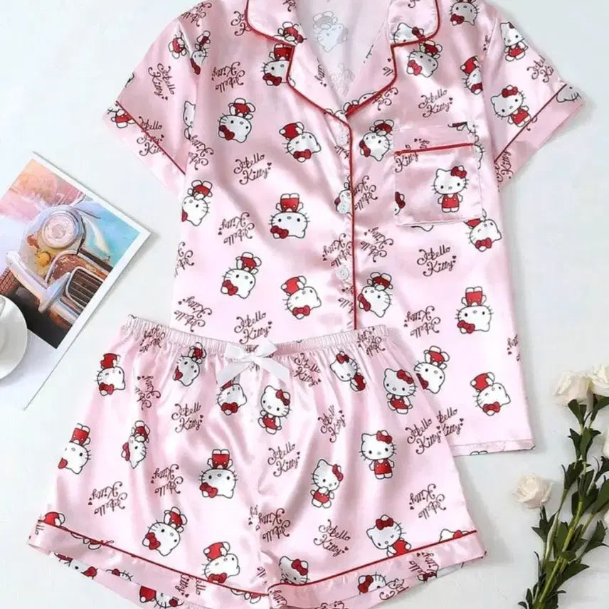 [BUNJANG] Sanrio Hello Kitty Pajama Set / 산리오 헬로키티 잠옷세트