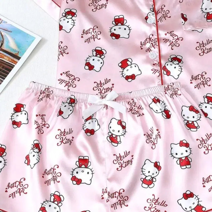 [BUNJANG] Sanrio Hello Kitty Pajama Set / 산리오 헬로키티 잠옷세트