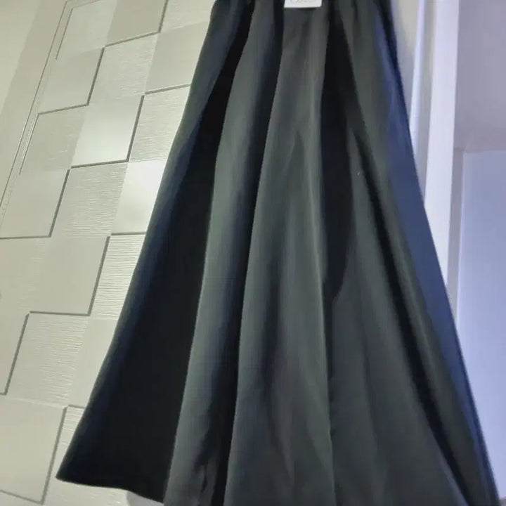 [BUNJANG] Cotton Candy Black Pleated Pintuck Wide Pants / 핀턱 와이드 팬츠 새상품