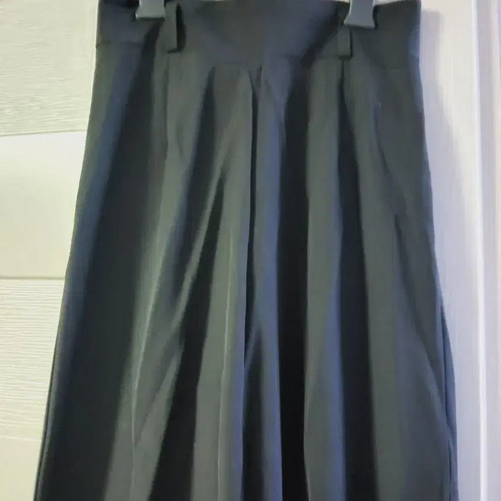 [BUNJANG] Cotton Candy Black Pleated Pintuck Wide Pants / 핀턱 와이드 팬츠 새상품