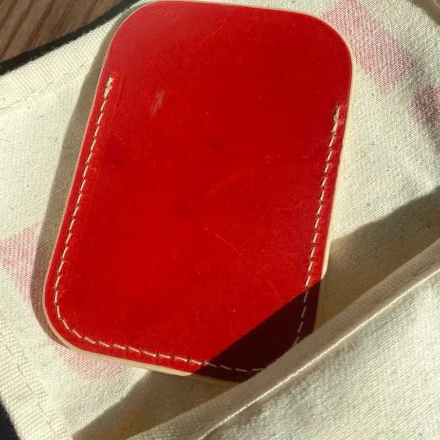 [BUNJANG] ffroi Card Holder (Red) / 프루아 카드지갑 카드홀더 레드 ffroi