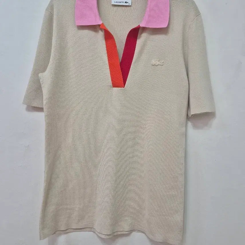 [SOLD OUT] 라코스테 반팔 니트(38)
