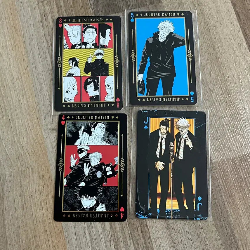 [BUNJANG] Jujutsu Kaisen Gojo &amp; Geto Jump Shop Card Paper Goods / 주술회전 점프샵 고죠 게토 카드 지류 판매