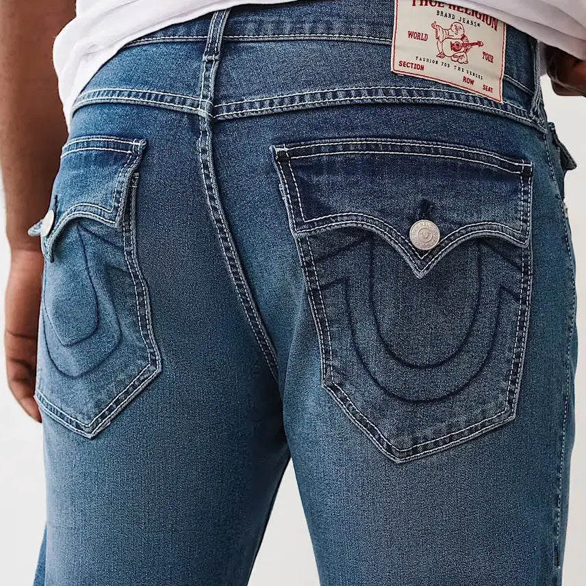 [BUNJANG] True Religion Ricky Flap Straight Jeans / (새상품)트루릴리젼 리키 플랩 스트레이트 진 일자핏 청바지 사이즈 28