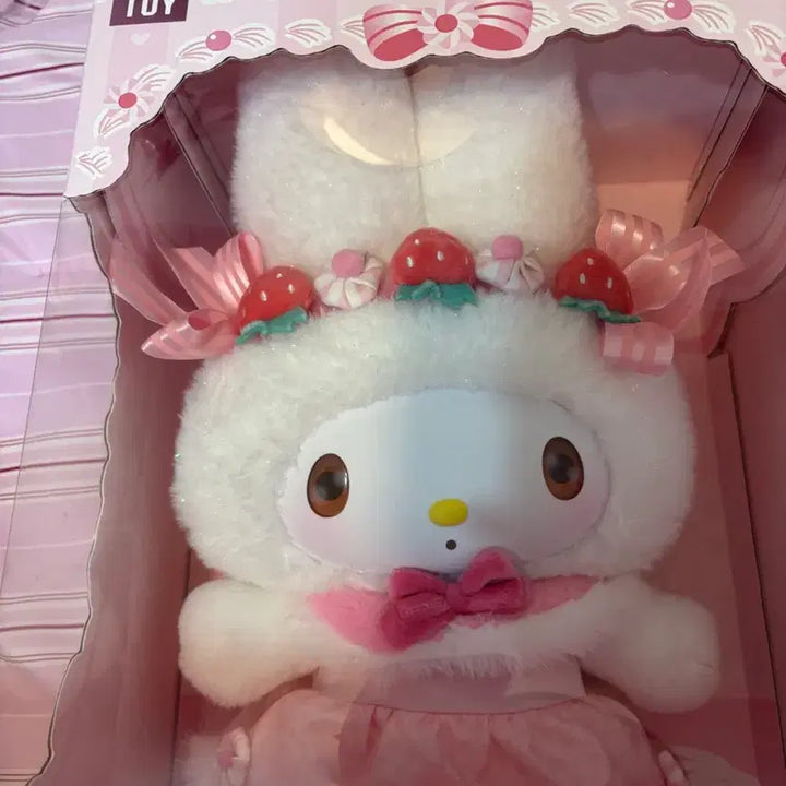 [BUNJANG] Top Toy My Melody Medium Plush / 바배 탑토이 마이멜로디 중형인형 새상품