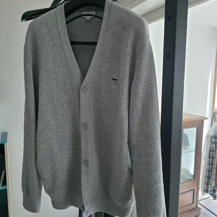 [SOLD OUT] 라코스테 면 가디건 (110, FR6)