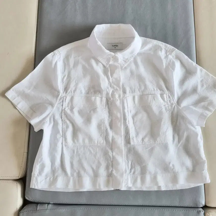 [SOLD OUT] 탑텐 반팔 셔츠 블라우스 (S사이즈)