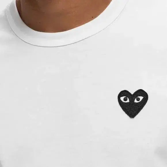 [BUNJANG] Comme des Garçons Black Appliqué Long Sleeve T-shirt / 