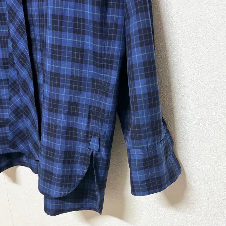 [BUNJANG] Songzio Check Tie Shirt / 송지오 체크 타이 셔츠 100