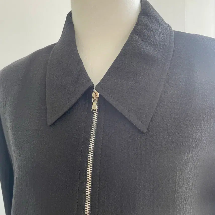 [BUNJANG] LFM Crop Zip-up Jacket - Black / [LFM] 집업 자켓 - 블랙