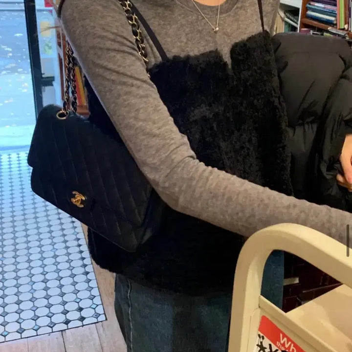 [BUNJANG] ounce 온스 코코 퍼 뷔스티에 레이어드 블라우스 나시 / ounce 온스 코코 퍼 뷔스티에 레이어드 블라우스 나시